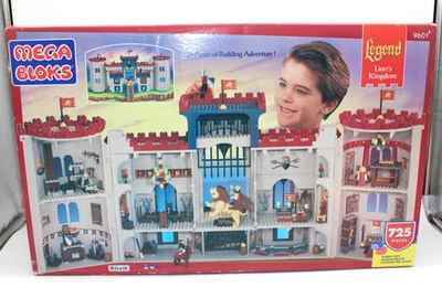 VTG 1994 Mega Bloks NEW Legends Lion Kingdom 9601 SEALED Rare - Image 1 of 4