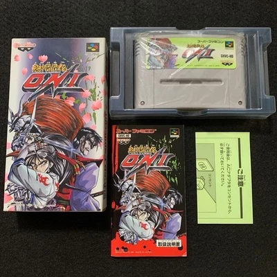 Oni Kijin Korinden W/Box CIB Good Used Game Super Famicom SFC SNES NTSC-J Japan - Image 1 of 4