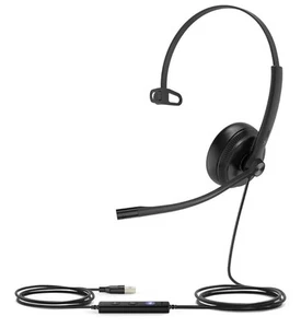 Lite Dual Teams Headset USB Foamy Ear Cushion UH34 Dual New Yea link - Afbeelding 1 van 6