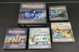 Android Netrunner The Card Game With Expansion Packs Incomplete - Picture 1 of 14