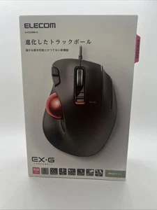 Ratón Trackball ELECOM Bluetooth M-MT1DRSBK Inalámbrico (2.4GHz) Óptico [Nuevo] - Imagen 1 de 8