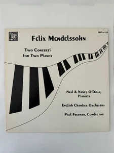 Musical Heritage Society Felix Mendelssohn Two Concerti Two Pianos LP MHS 4313 - Bild 1 von 4