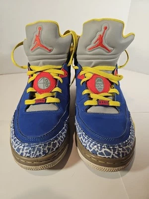 Size 10.5- Air Jordan Son Of Mars Low Blue - Image 1 of 4