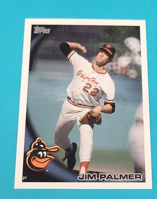 2010 Topps Update Legend VAR #US-185 Jim Palmer Baltimore Orioles Card y - Image 1 of 2