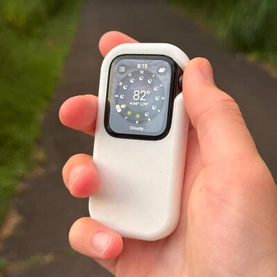 Apple Watch iPod Case 3D Printed – Mini Handheld Adapter for 40/41mm or 44/45mm