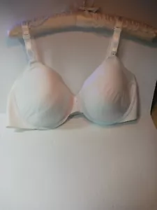 Warners RB0561A No Side Effects Lined Full Coverage Underwire White Bra Size 42C - Picture 1 of 8