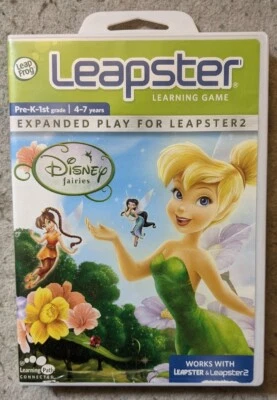 Disney Fairies [Leap Frog Leapster] in box no manual - Image 1 of 2