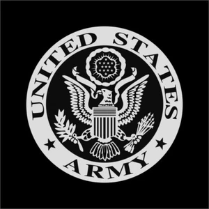 US Army Siegel Militär 1 Farbe Fenster Wand Auto Vinyl Aufkleber Sticker - Bild 1 von 5