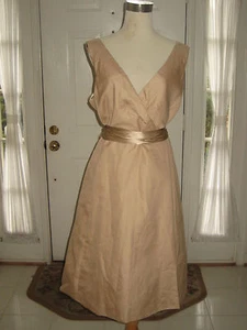   J. Crew Cotton cady Lyndsey dress Silk Sash 10 16 NWT Special Occasion Parties - Picture 1 of 8