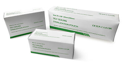 Box Of 200 Medical Dental Autoclave Sterilise Pouches - Choose Size! • 11.43£