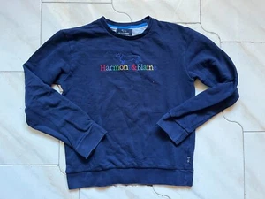 HARMONT&BLAINE BOYS SWEATSHIRT SWEATER CHILDREN CHILD JUNIOR BLUE - Picture 1 of 4