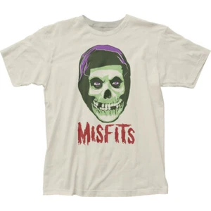 Misfits Crimson Ghost T Shirt Mens Licensed Rock N Roll Retro Tee Vintage White - Picture 1 of 2
