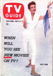 April 5-11, 1958 TV GUIDE Gale Storm Original Vintage Magazine - Picture 1 of 1