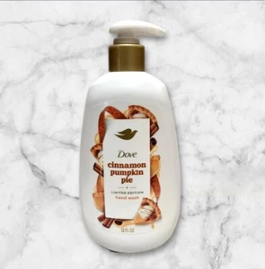Dove CINNAMON PUMPKIN PIE Holiday Treats Limited Edition 12oz Hand Wash Bottle - Picture 1 of 1