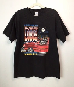 Vintage Los Lobos Latino Rock Konzert Tour Wolf T-Shirt - Bild 1 von 18