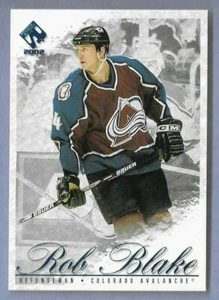 ROB BLAKE 2001-02 PACIFIC PRIVATE STOCK retail blue #20 COLORADO AVALANCHE sharp - Picture 1 of 2