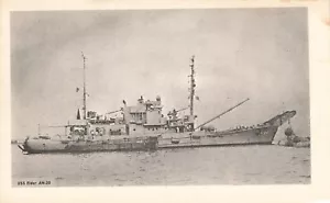 Cartolina Nave Marina Militare USS Elder AN-20 - Foto 1 di 2