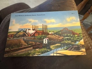 Postal de Nanticoke Breaker Mining in Antracita Region Pennsylvania No 7 Breaker - Imagen 1 de 2