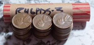 1 Roll Of 1946 P D & S U.S. Lincoln Wheat Pennies R46PDS-3 - Picture 1 of 3