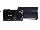 Sony Cybershot DSC-HX5 10.2MP Digital Camera Black W/ Battery& Case Working!