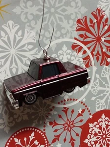 1964 CHEVY IMPALA LOWRIDER RED CUSTOM CHRISTMAS ORNAMENT ADORNO - Picture 1 of 3