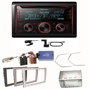 Pioneer FH-S820DAB DAB+ Bluetooth Einbauset für Opel Vectra C Signum Corsa Combo - Bild 1 von 1