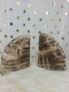 Natural Stone Granite Polished Bookends - Picture 1 of 12