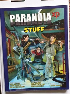 Zeug xp Paranoia Sci-Fi Rollenspiel RPG Buch MGP Mungo - Bild 1 von 3