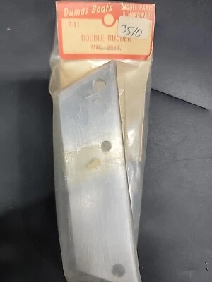 Soporte de timón doble vintage Dumas Boat # 3510 R-11 MTG Foto 1 de 3