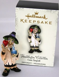 2005 HALLMARK Cass Taspell HALLOWEEN ORNAMENT Hauntington Collection NEW! - Picture 1 of 2