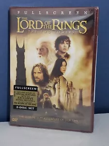 The Lord of the Rings The Two Towers Movie DVD Full Screen Edition New Sealed - Picture 1 of 5