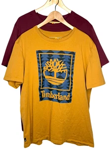 2 TIMBERLAND TEE GRAPHIC SHIRT XXL KENNEBEC TREE + BEYOND THE TRAIL PRE PRIORITY - Picture 1 of 4