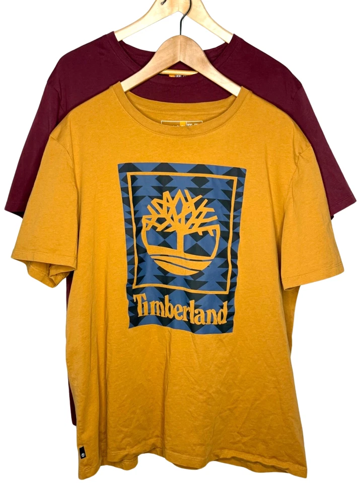 2 TIMBERLAND XXL TEE SHIRT GRAPHIC KENNEBEC TREE + BEYOND THE TRAIL PRE USPSGA - Image 1 of 4