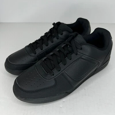 Zapatos de trabajo Tredsafe para hombre MNTS40ES018 de cuero negro con cordones parte superior baja talla 11 Foto 1 de 4