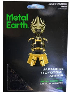 Metal Earth JAPANESE (TOYOTOMI) ARMOR Model Kit hobby craft - Picture 1 of 7