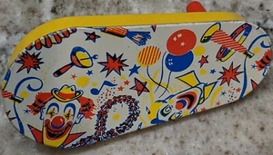 Vintage latta litografia rumoroso stile spinner motivo pagliaccio - Foto 1 di 2