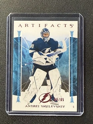 2022-23 Upper Deck Artifacts Goalies Rose /65 Andrei Vasilevskiy #151 - Image 1 of 2