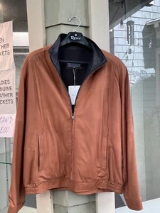 Remy leather Men's Jacket tobacco size 44 lists for $1,495 - Picture 1 of 5