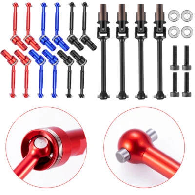 4PCS Alum Steering Front Rear CVD for 1/18 Traxxas RC LaTrax Teton Upgrade Part - Image 1 of 4