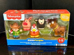 NIB Fisher-Price Little People Farm Animal Friends5 piece Toy Set - Picture 1 of 5