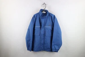 Vintage 80s 90s Ocean Pacific Surfing Mens Medium Deep Pile Fleece Lined Jacket - Picture 1 of 19