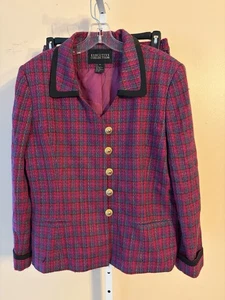 Executive Collection Blazerrock Damen rosa Tweed Anzug Gr. 14 edles Büro - Bild 1 von 22