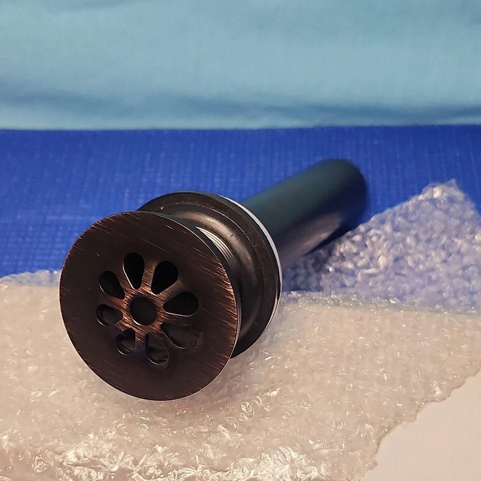 QUALITY 1.5" Non-Overflow Aged Copper Daisy Drain for Copper Vessel Sink - Image 1 of 3