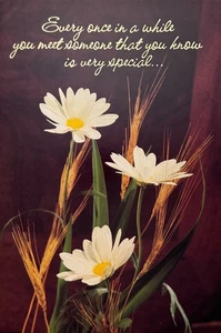 Unused Vintage SOFT TOUCH American Greetings Father's Day Card, Special Flowers - Picture 1 of 6