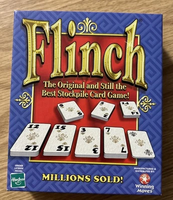 **NEW OPEN BOX** Flinch Card Game Hasbro 1998 Edition Cards - Image 1 of 4
