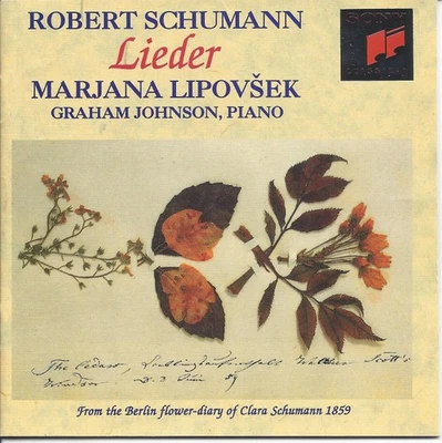 Robert Schumann, Marjana Lipovšek, Graham Johnson - Lieder (CD, Album) (Near Mi - Image 1 of 4