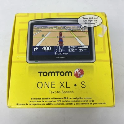 Tom Tom one XL s GPS system with charging cable Great condition Bundle - Image 1 of 4