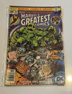 Marvel”s Greatest Comics #67 1973 Marvel Newsstand Starting: The Fantastic Four - Picture 1 of 9