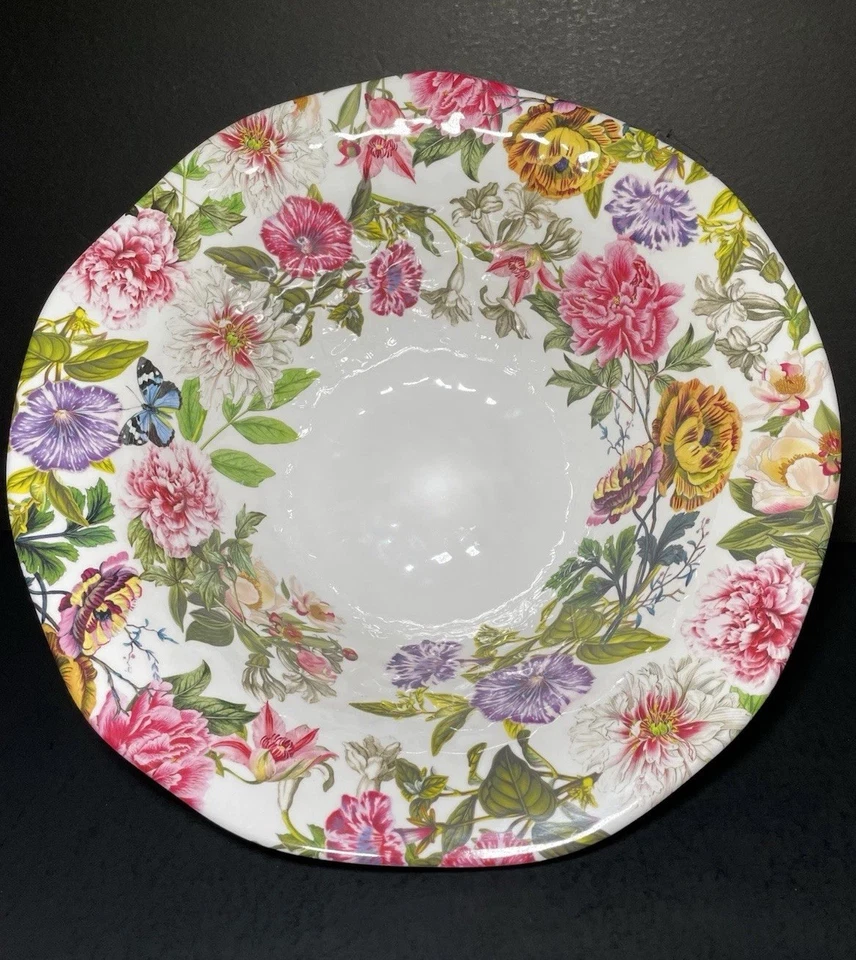 Michel Design Works Melamine “Sweet Floral Melody" 14 Inch Serving Bowl - Image 1 of 4