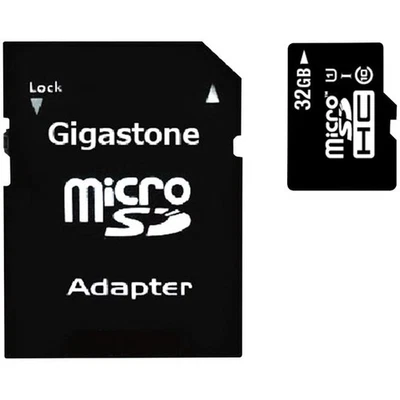 Gigastone GS-2IN1600X32GB-R Prime Series microSD Card with Adapter 32 GB - Image 1 of 3